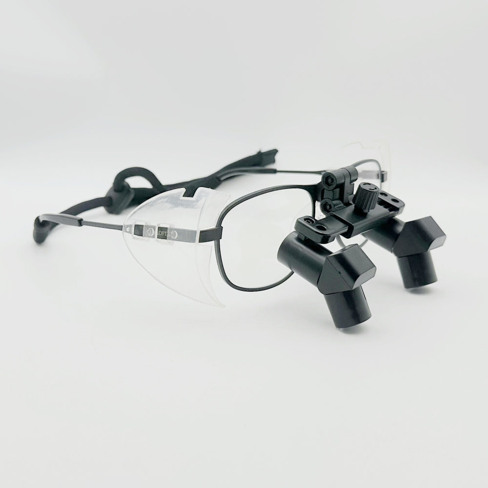 CareOptik Flip Up Ergo Prismatic Dental Surgical Loupes 3.5x 4.5x 5.5x 6.5x