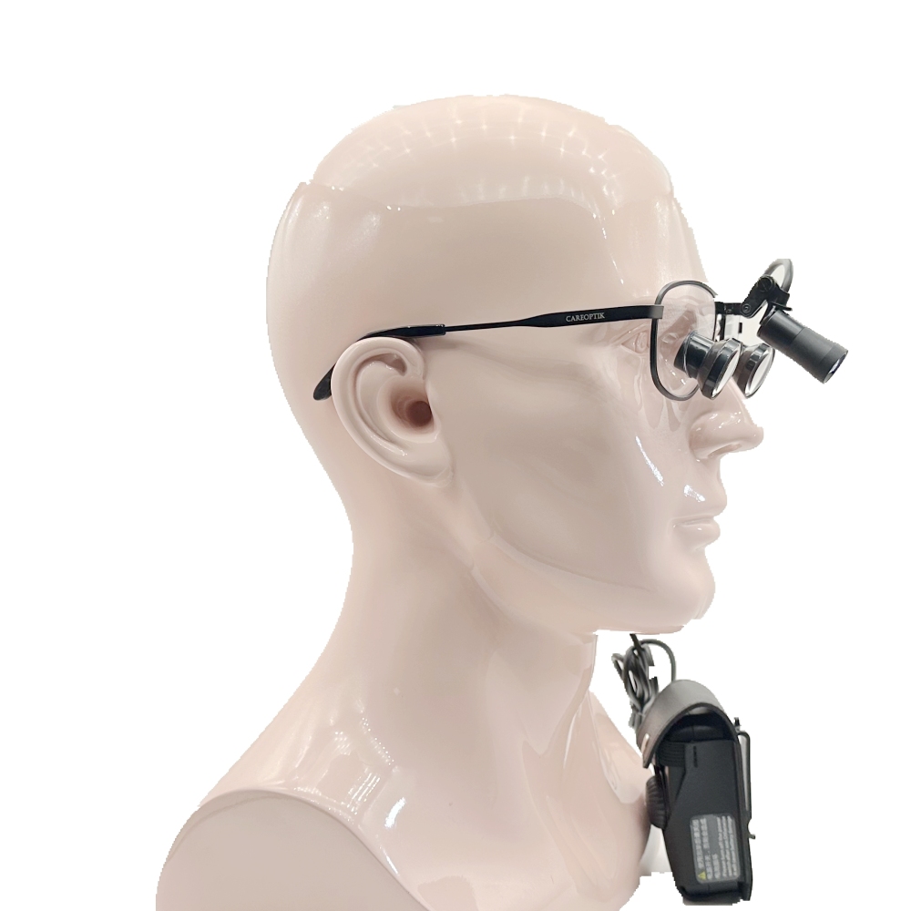 New custom made TTL loupes dental loupes surgical loupes medical loupes with LED Light CHL-JC-M06C-BP