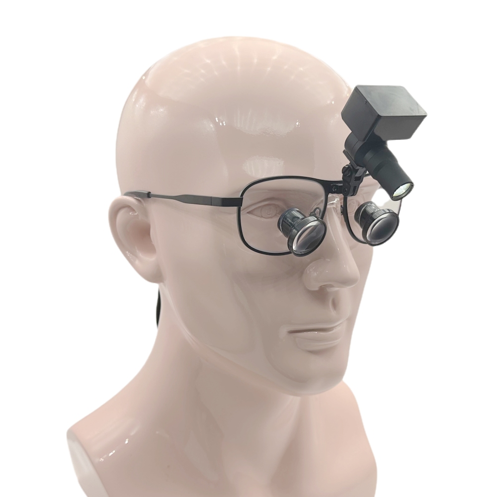 Custom-made TTL loupes Titanium Frames with cordless medical Lights CHL-D