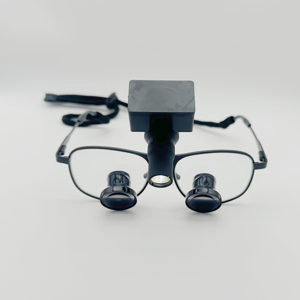 Custom-made TTL loupes Titanium Frames with cordless medical Lights CHL-D