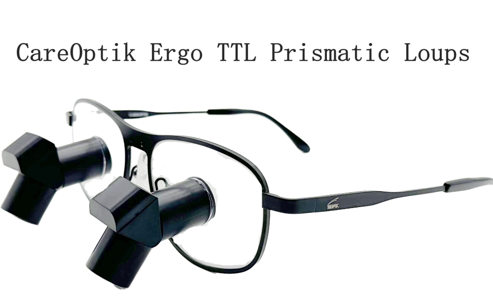 CareOptik Custom-made Ergo TTL Prismatic Loupes 3.5x 4.5x 5.5x 6.5x