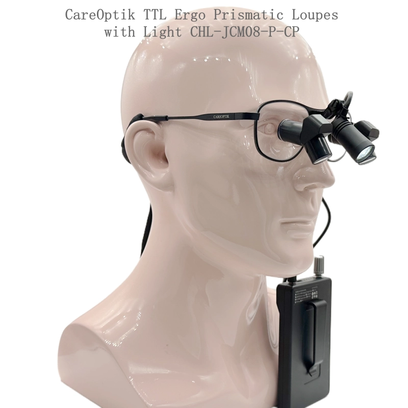 CareOptik Custom-made Ergo TTL Prismatic Loupes 3.5x 4.5x 5.5x 6.5x