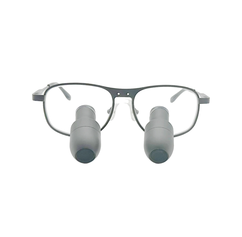 Careoptik Custom-Made TTL Prismatic (Kepler) Dental Surgical Loupes 4.0X 5.0X 6.0X With Titanium Frames