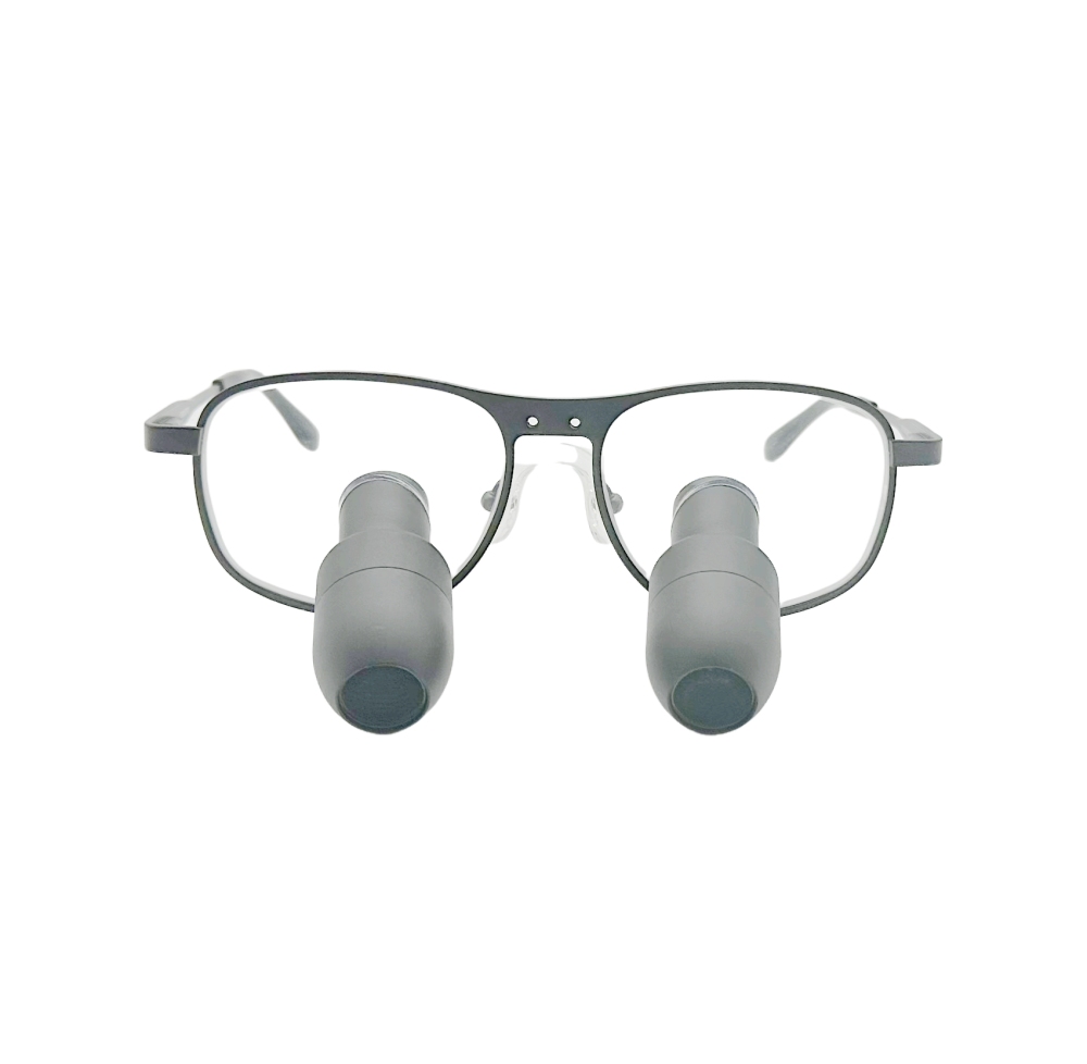Careoptik Custom-Made TTL Prismatic (Kepler) Dental Surgical Loupes 4.0X 5.0X 6.0X With Titanium Frames