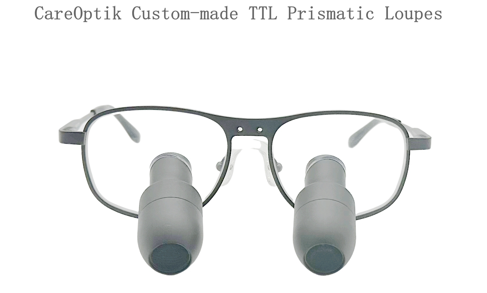 CareOptik Custom-Made TTL Prismatic (Kepler) Dental Surgical Loupes 4.0X 5.0X 6.0X With Titanium Frames
