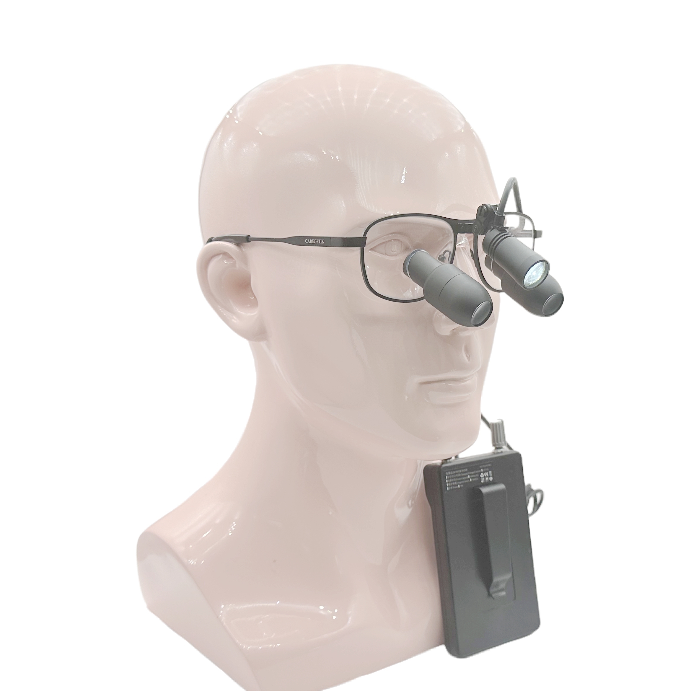 CareOptik Custom-Made TTL Prismatic (Kepler) Dental Surgical Loupes 4.0X 5.0X 6.0X With Titanium Frames