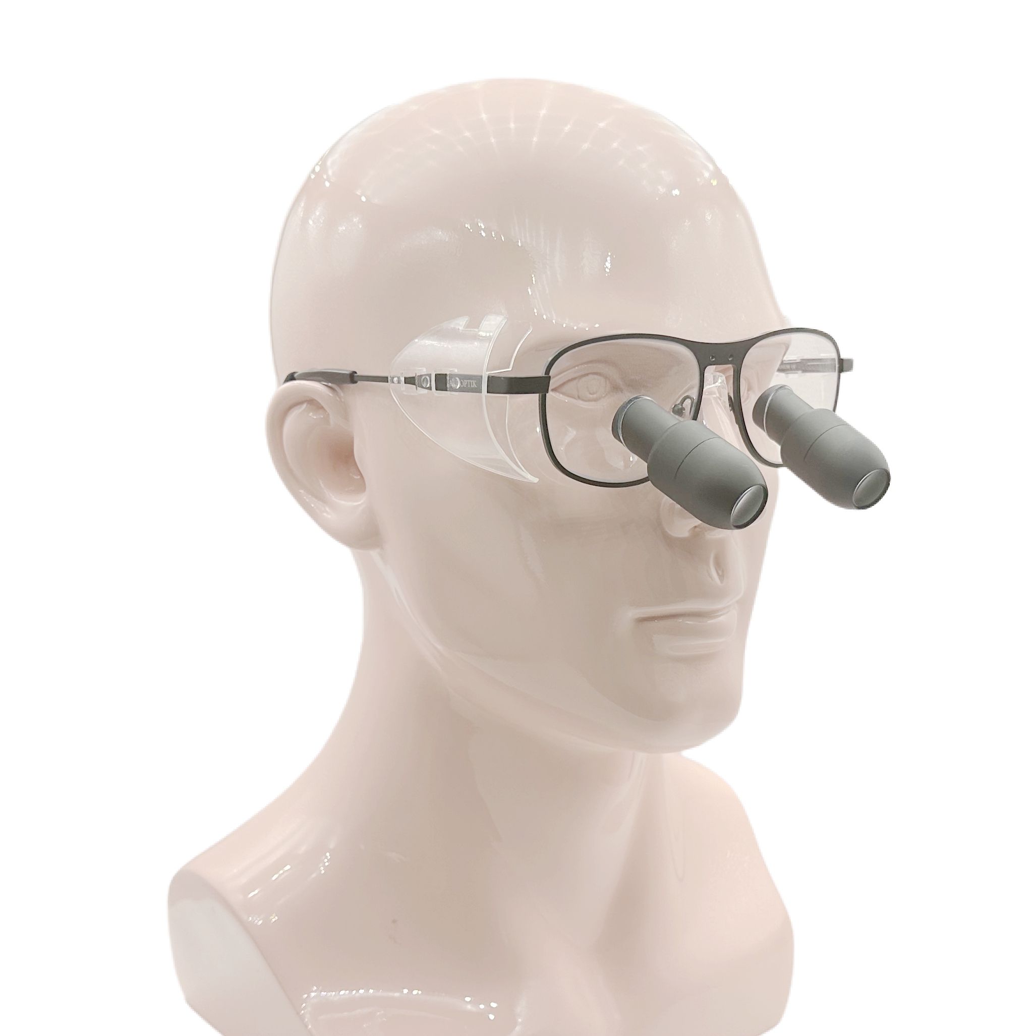 CareOptik Custom-Made TTL Prismatic (Kepler) Dental Surgical Loupes 4.0X 5.0X 6.0X With Titanium Frames