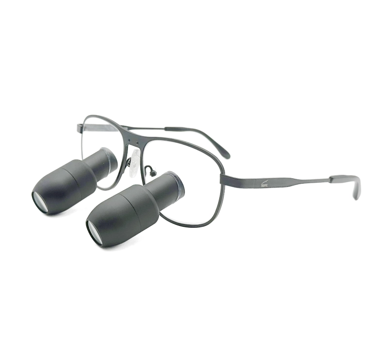 Careoptik Custom-Made TTL Prismatic (Kepler) Dental Surgical Loupes 4.0X 5.0X 6.0X With Titanium Frames