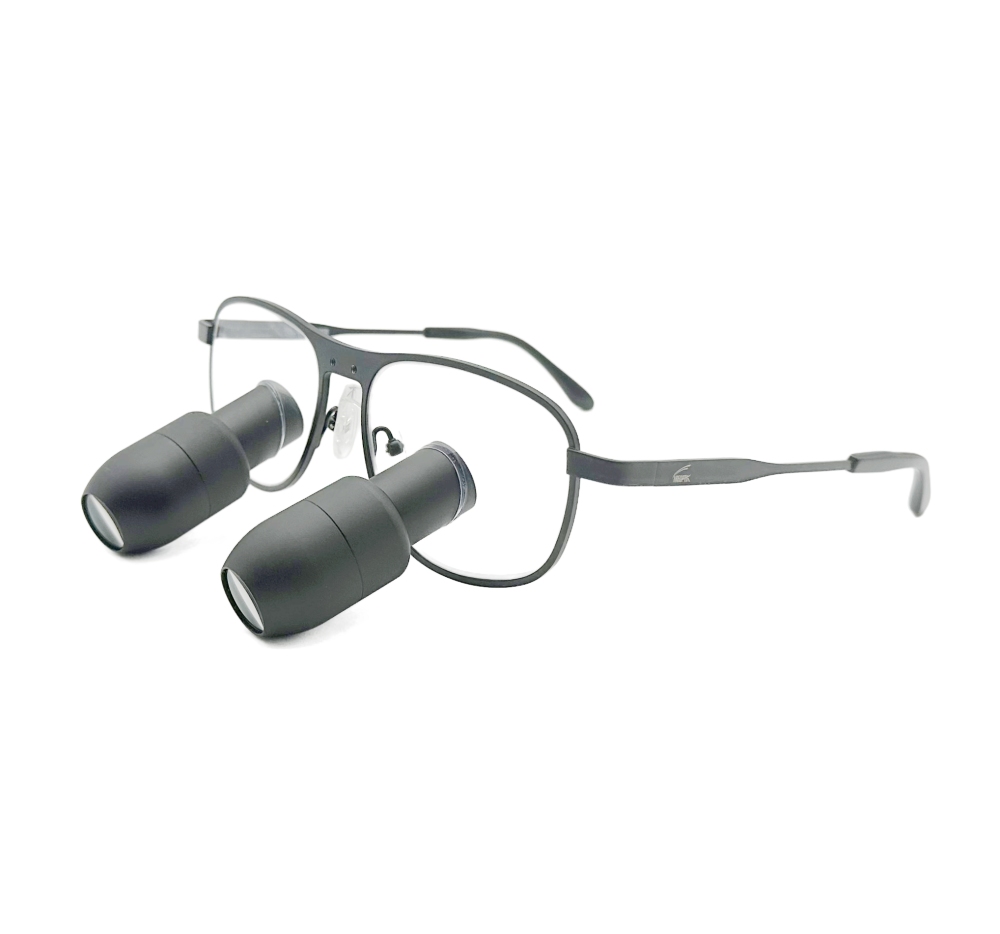 Careoptik Custom-Made TTL Prismatic (Kepler) Dental Surgical Loupes 4.0X 5.0X 6.0X With Titanium Frames