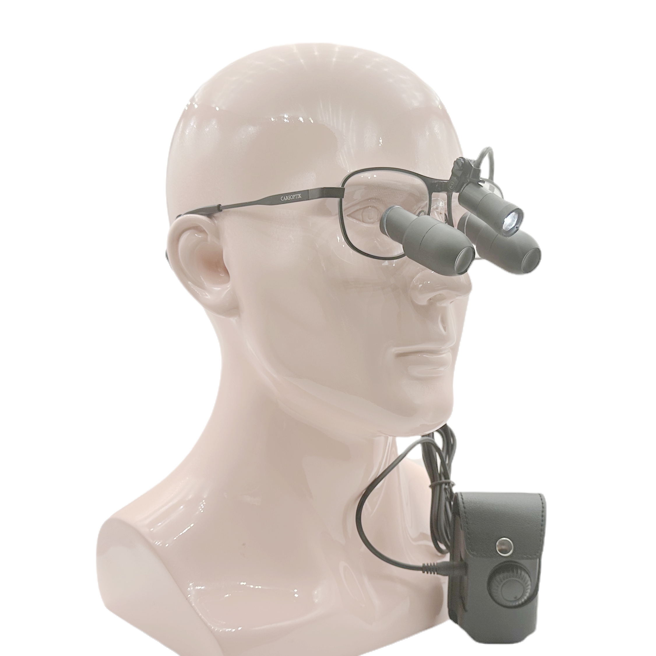 CareOptik Custom-Made TTL Prismatic (Kepler) Dental Surgical Loupes 4.0X 5.0X 6.0X With Titanium Frames