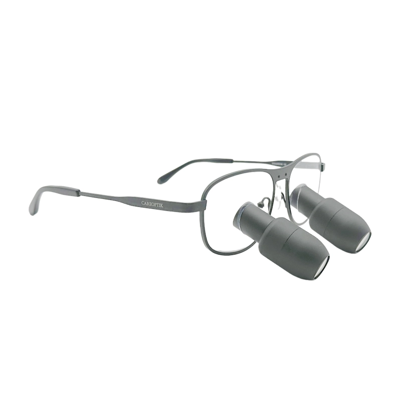 Careoptik Custom-Made TTL Prismatic (Kepler) Dental Surgical Loupes 4.0X 5.0X 6.0X With Titanium Frames