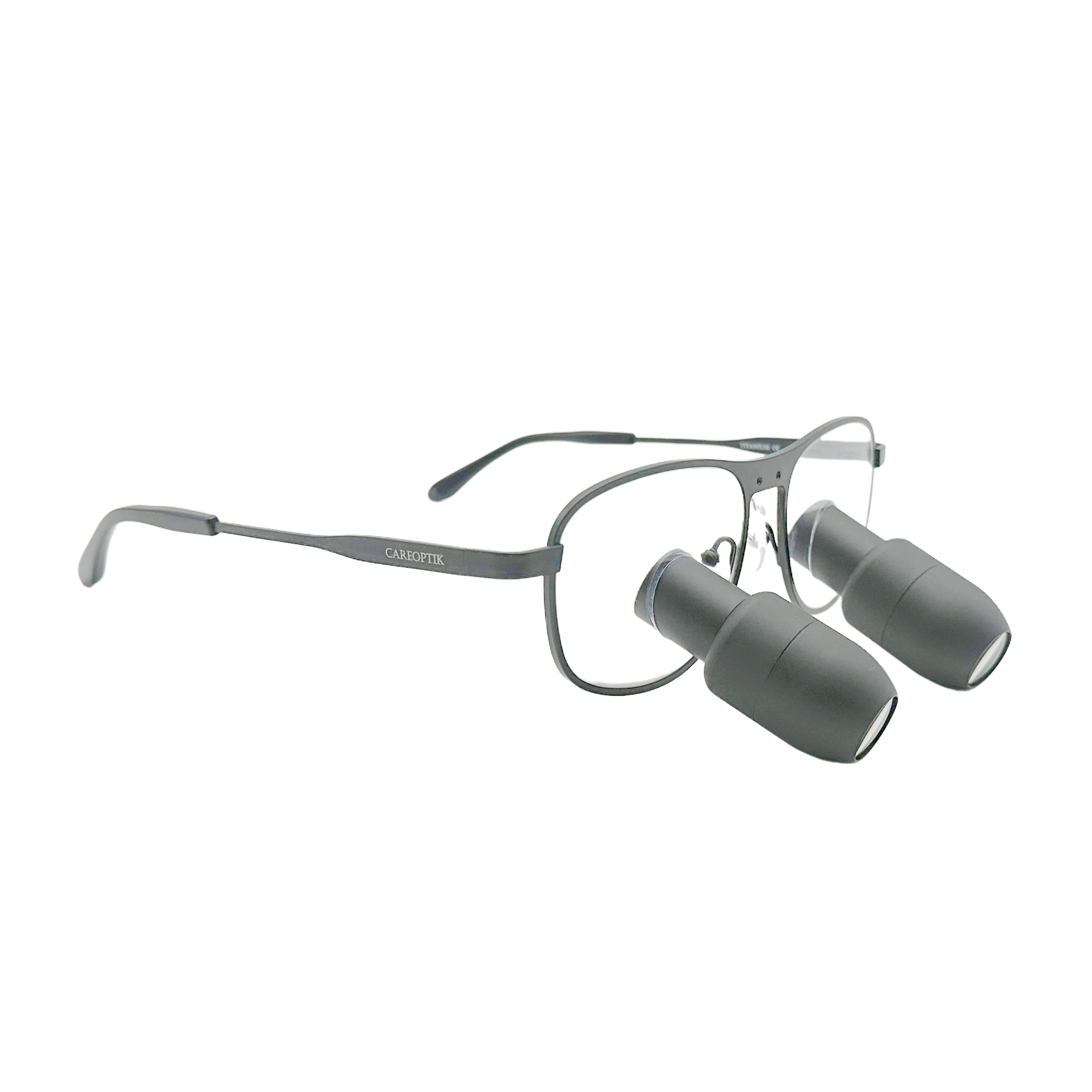 CareOptik Custom-Made TTL Prismatic (Kepler) Dental Surgical Loupes 4.0X 5.0X 6.0X With Titanium Frames