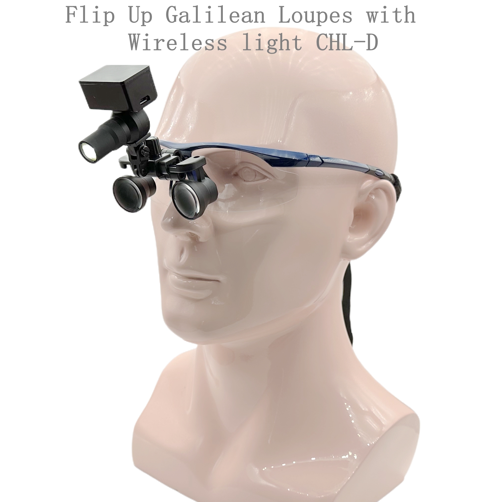 CHL-Pro Flip Up dental loupes surgical loupes 2.5x 3.0x 3.5x with Sports frames CHL-Pro serie