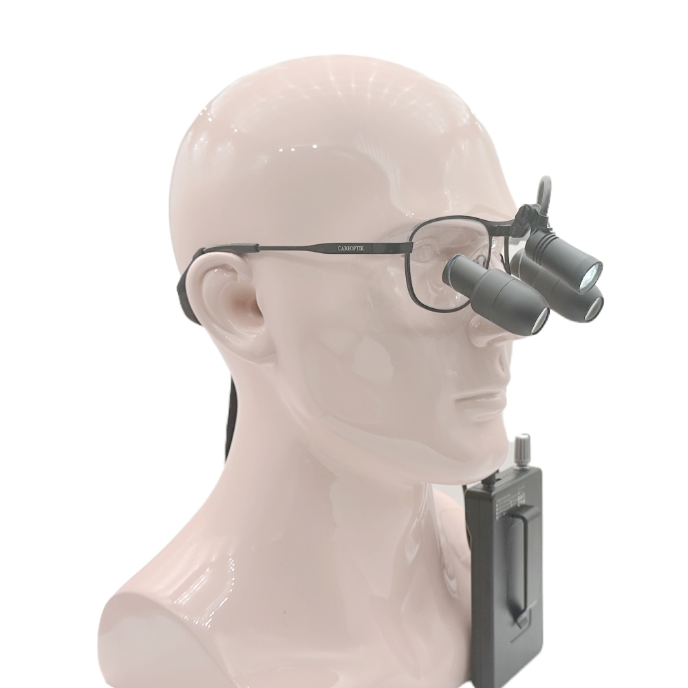 Careoptik Custom Made TTL Prismatic (Kepler) Dental Surgical Loupes with Medical Headlight CHL-M08