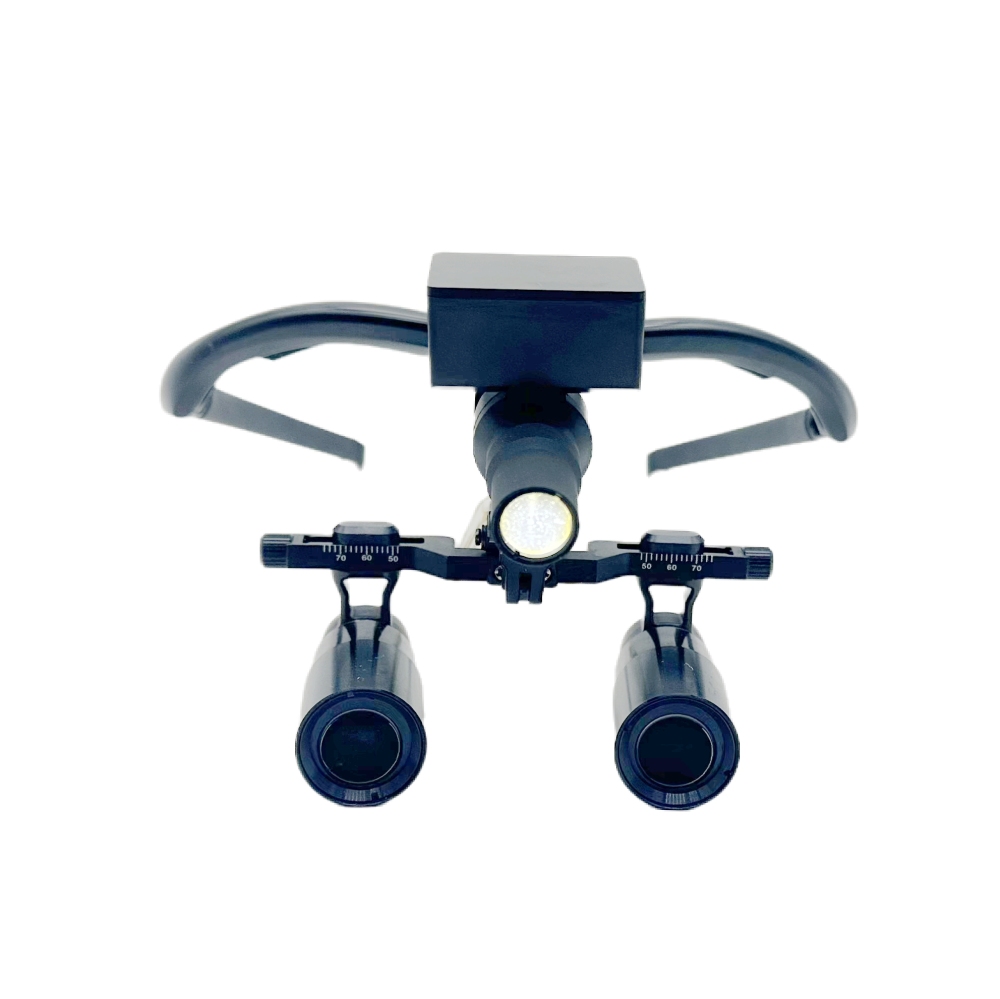 Flip Up  Prismatic (Kepler) Dental Surgical Loupes Sporty Frames 4.0X 5.0X 6.0X With Cordless Light CHL-D