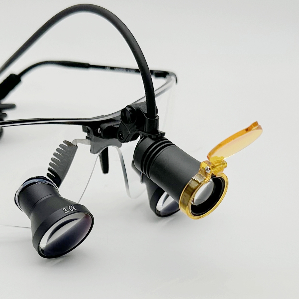 New Sporty TTL Dental loupes Surgical loupes Medical Magnifying Glasses 2.5x 3.0x 3.5x Titanium Frames