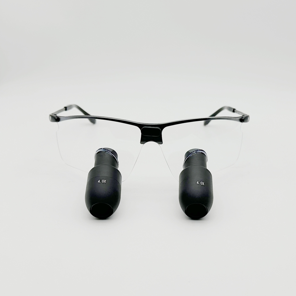New Sporty Custom-Made TTL Prismatic (Kepler) Dental Surgical Loupes 4.0X 5.0X 6.0X With  Sporty Titanium Frames