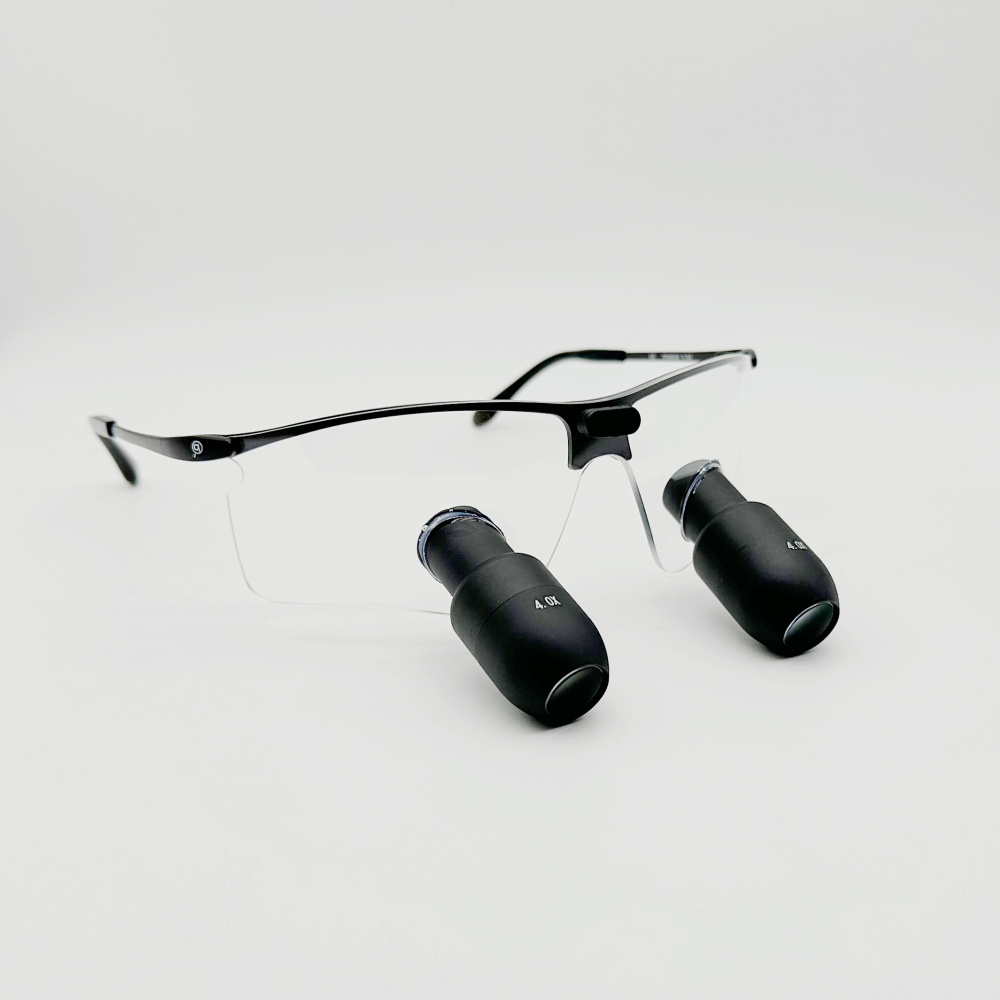 New Sporty Custom-Made TTL Prismatic (Kepler) Dental Surgical Loupes 4.0X 5.0X 6.0X With  Sporty Titanium Frames