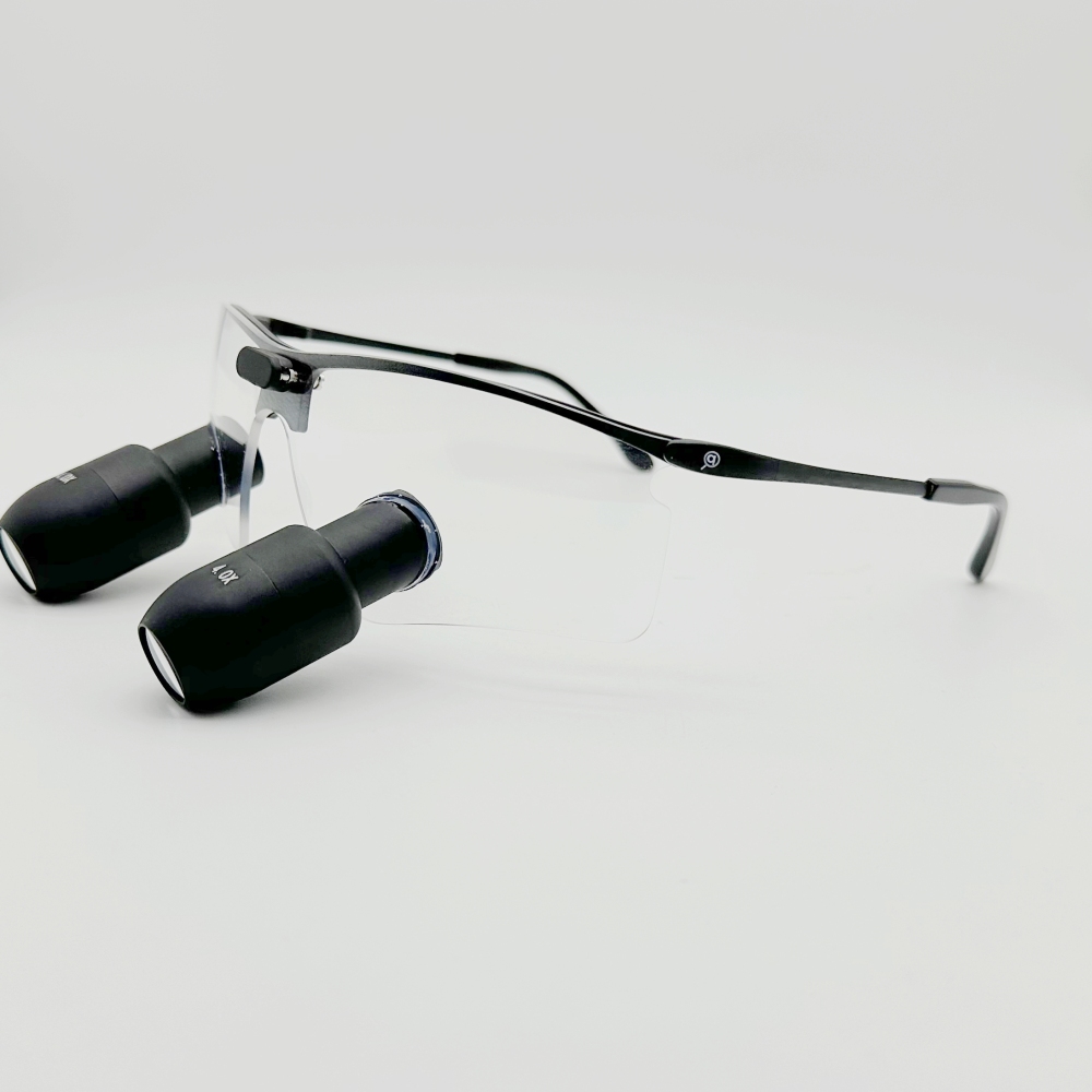 New Sporty Custom-Made TTL Prismatic (Kepler) Dental Surgical Loupes 4.0X 5.0X 6.0X With  Sporty Titanium Frames