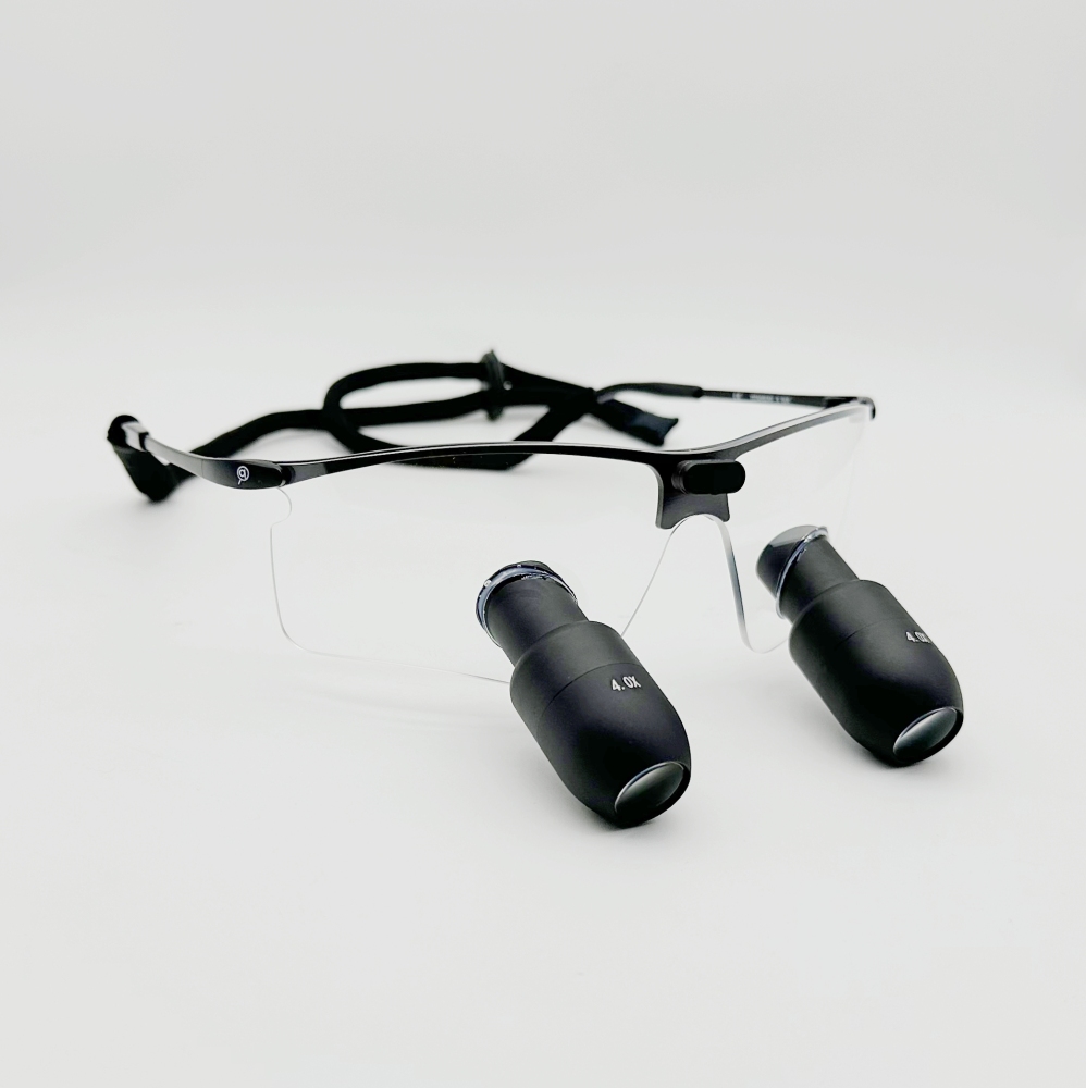 New Sporty Custom-Made TTL Prismatic (Kepler) Dental Surgical Loupes 4.0X 5.0X 6.0X With  Sporty Titanium Frames