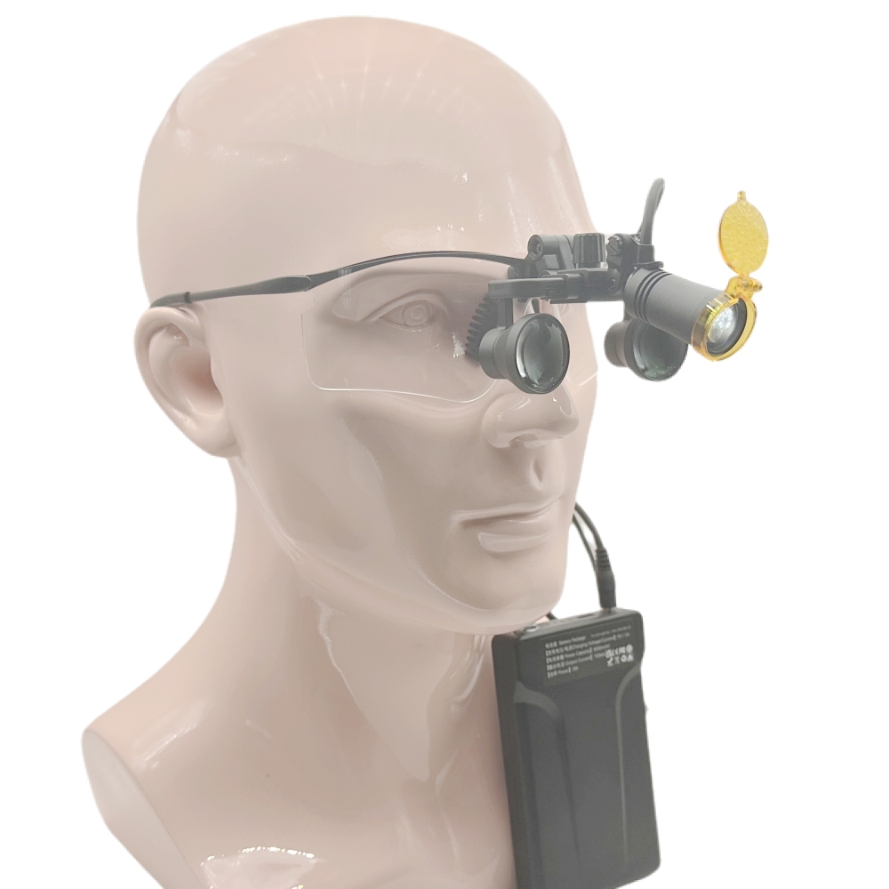 CHL-Pro Flip Up dental loupes surgical Loupes 2.5x 3.0x 3.5x with New Sporty Titanium Frames CHL-Pro series