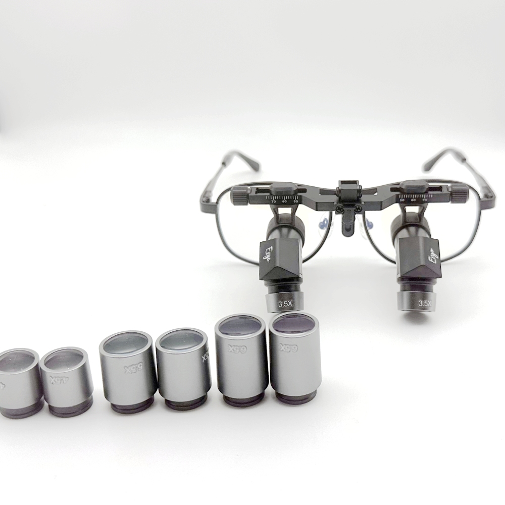 Flip Up Ergonomic  Magnetic Interchangebale Magnificaiton Loupes