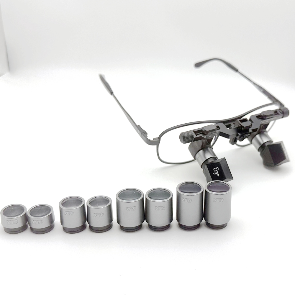 Flip Up Ergonomic  Magnetic Interchangebale Magnificaiton Loupes