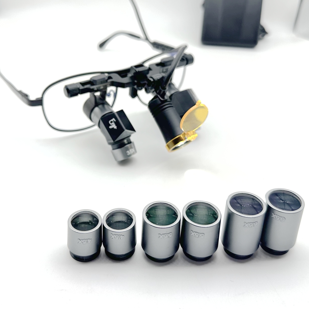 Flip Up Ergonomic  Magnetic Interchangebale Magnificaiton Loupes