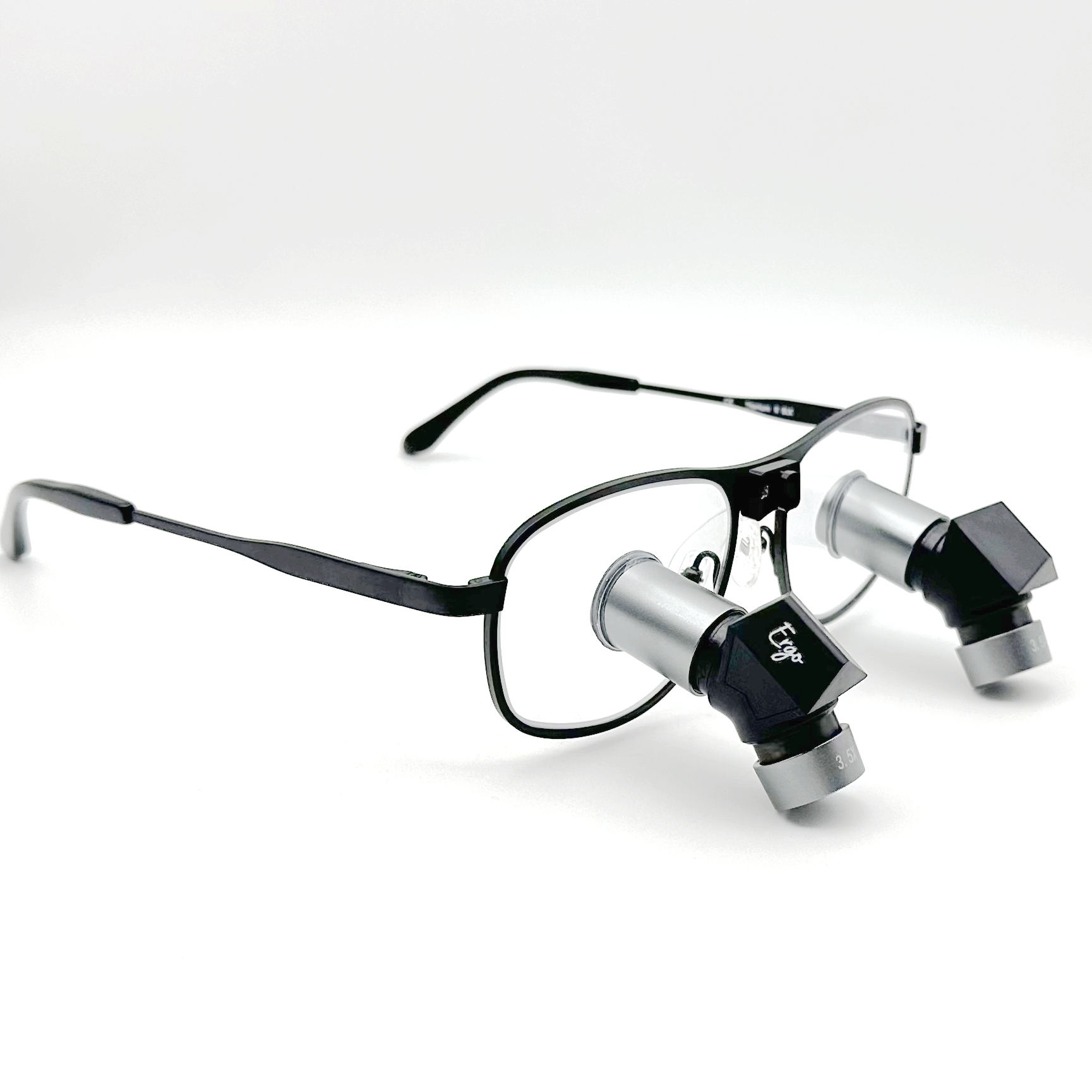 Magnetic Interchangeable Magnification TTL Ergonomic Loupes 3.5x 4.5x 5.5x 6.5x with Pure Titanium Frames
