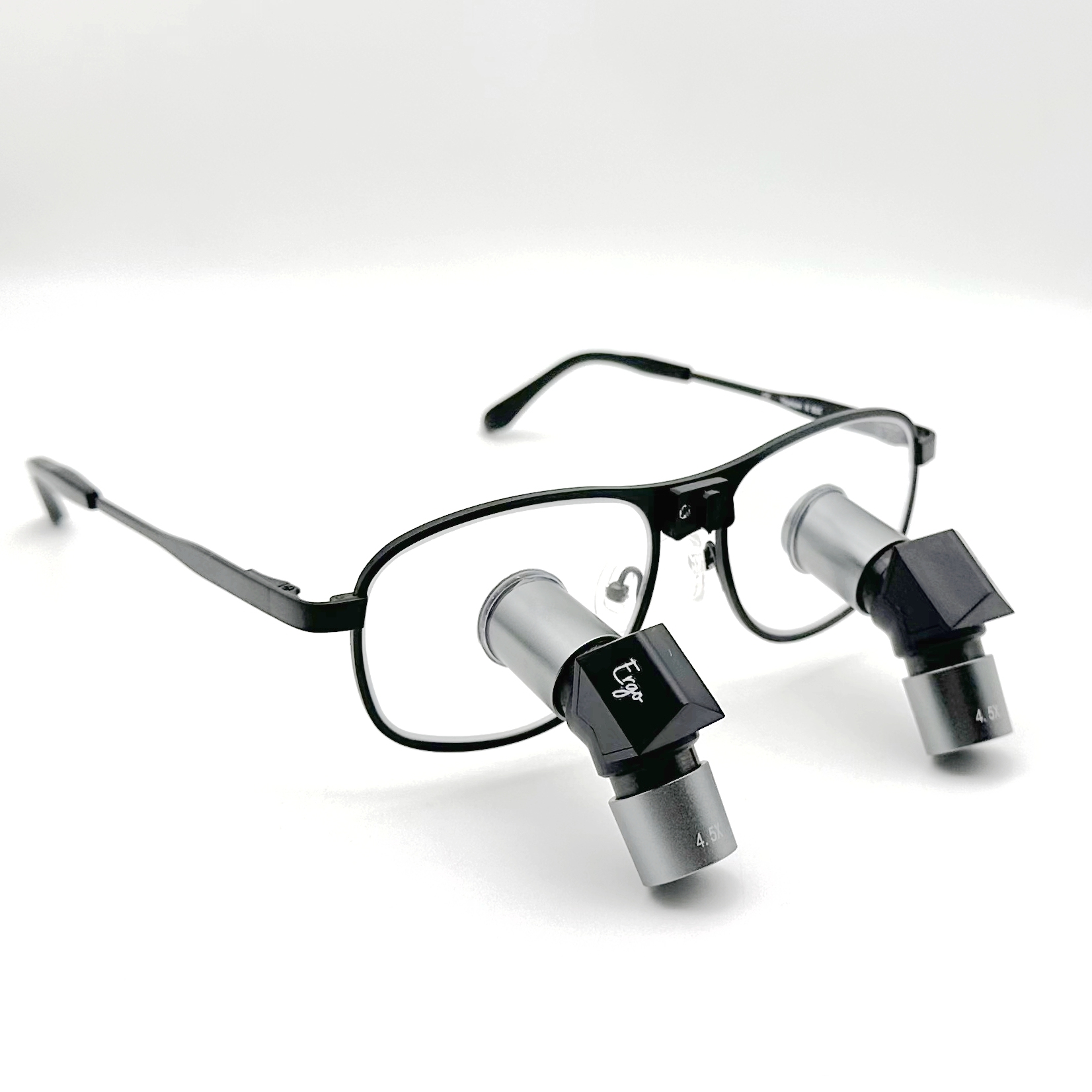 Magnetic Interchangeable Magnification TTL Ergonomic Loupes 3.5x 4.5x 5.5x 6.5x with Pure Titanium Frames