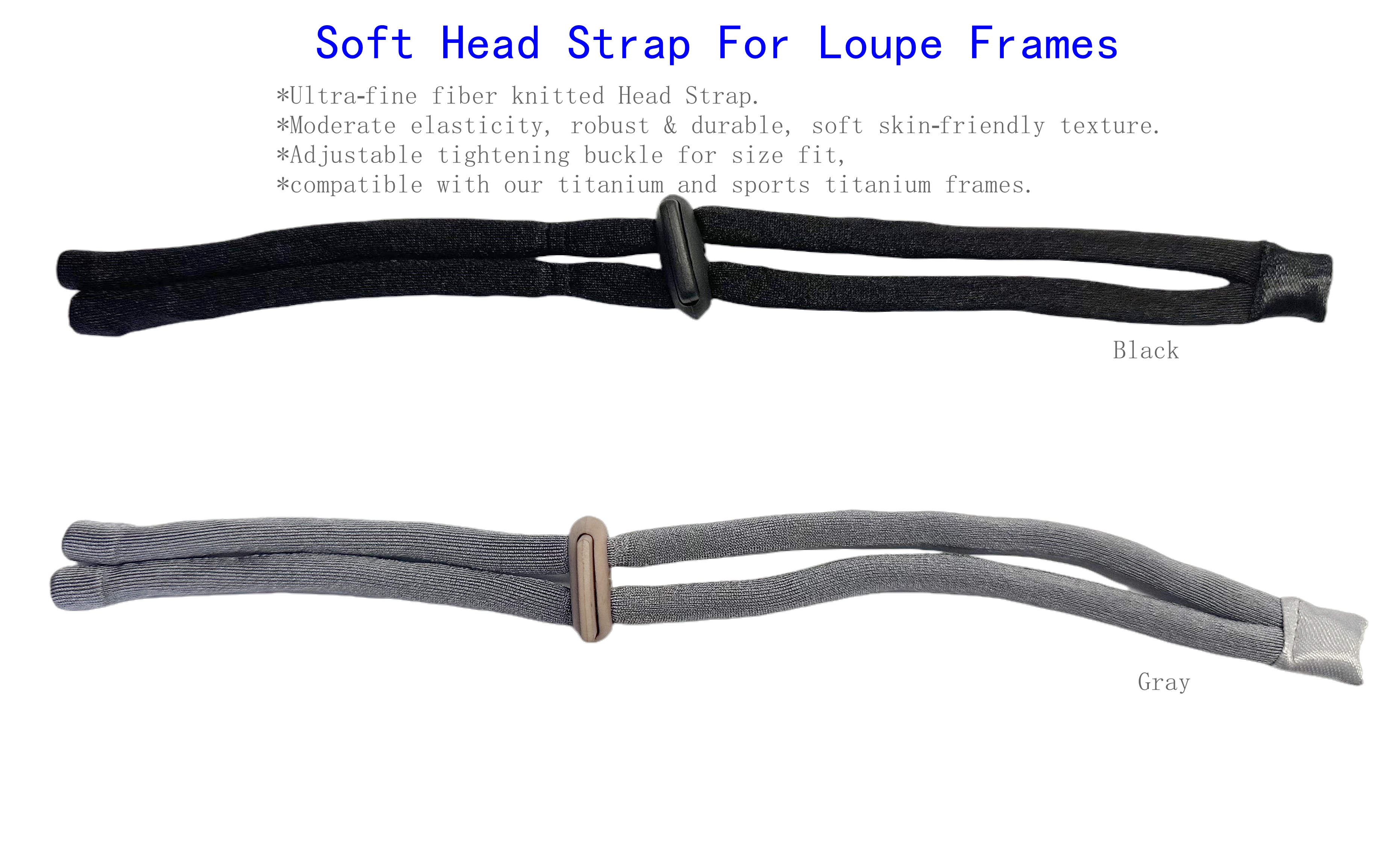 headstrap for loupes frames