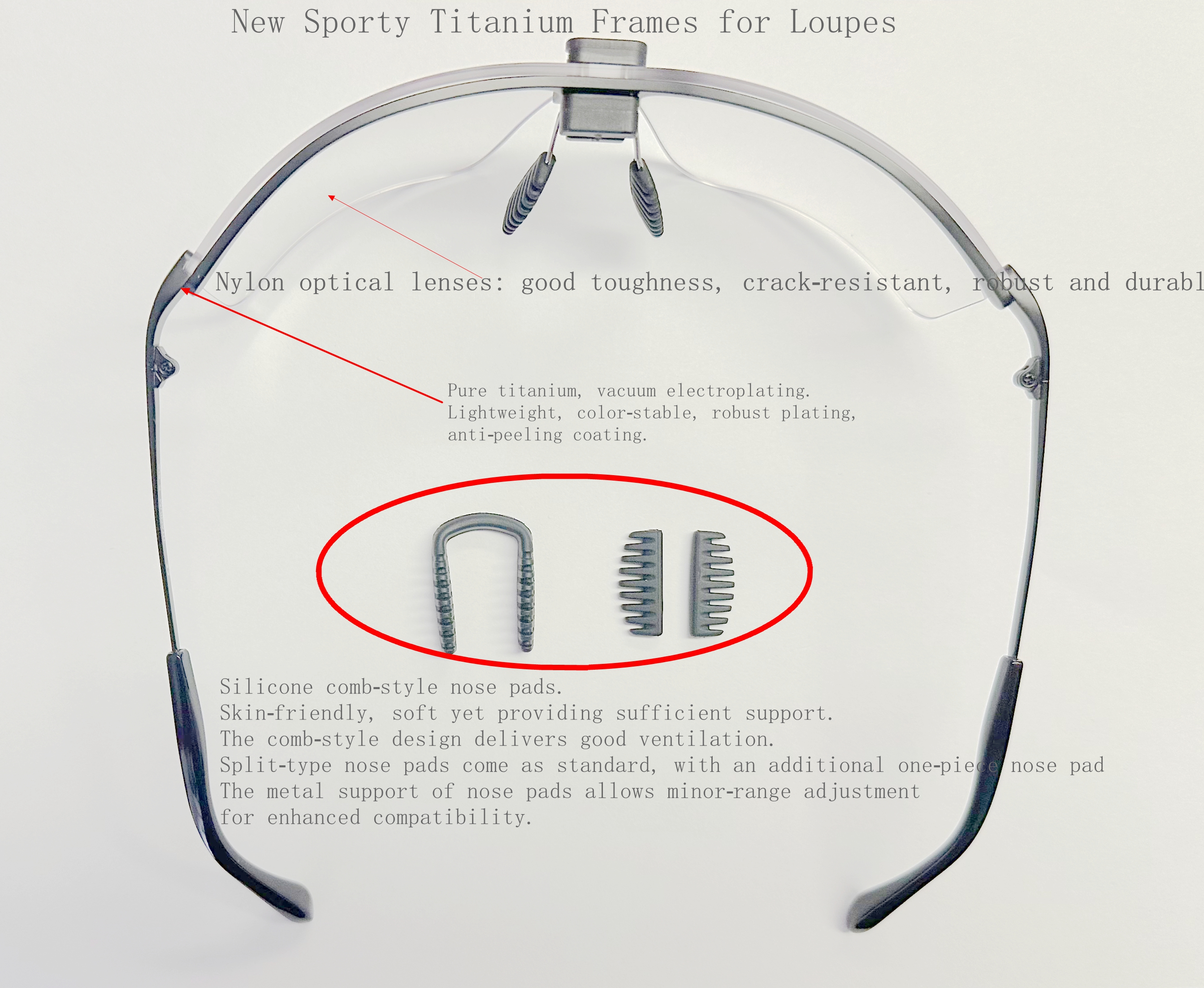 new sporty titanium frames 2