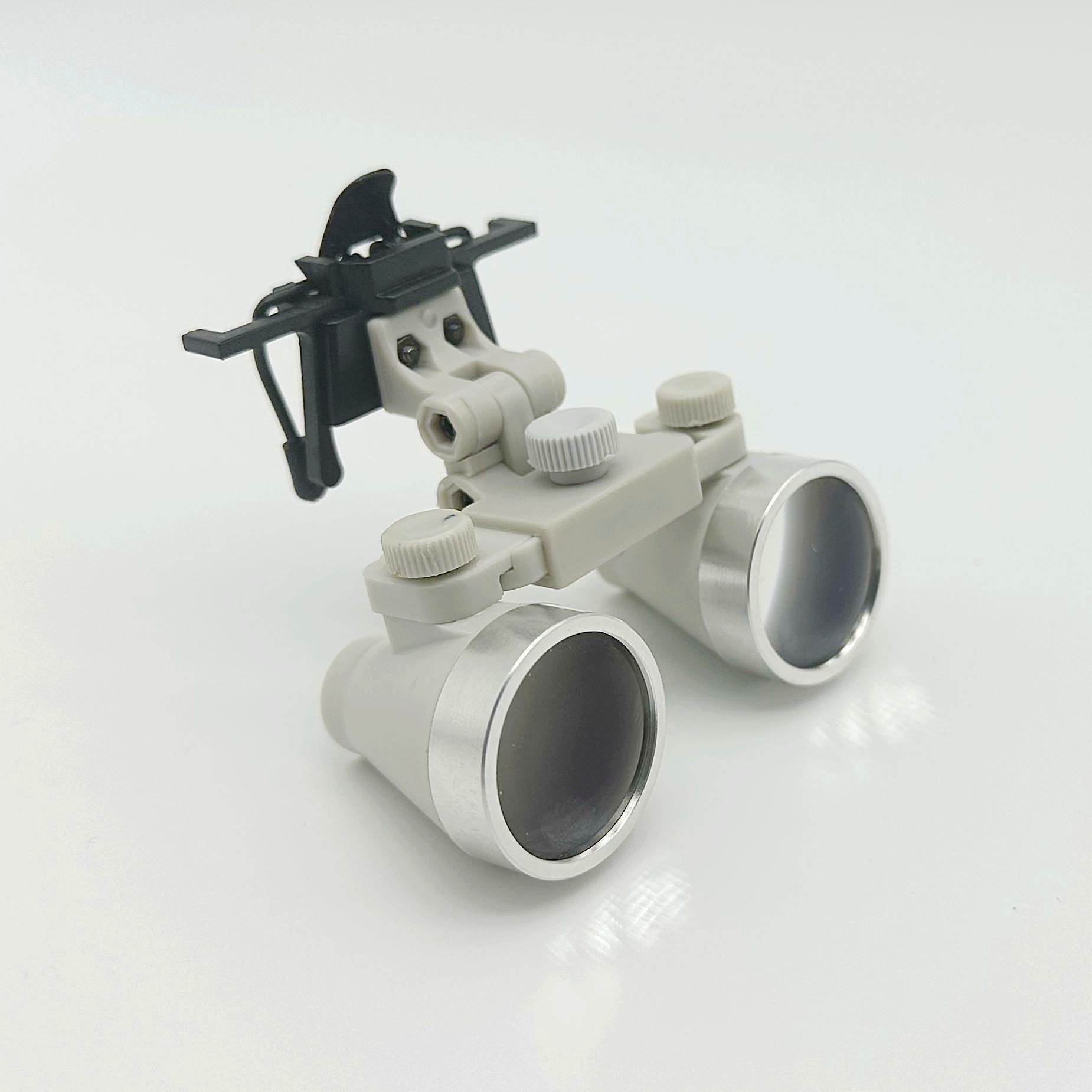 CareOptik clip-on dental loupes universal clip attachment detail