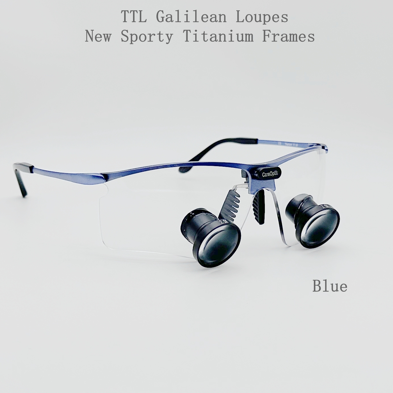 TTL Dental loupes Surgical loupe 2.5x 3.0x 3.5x New Sporty Titanium Frames