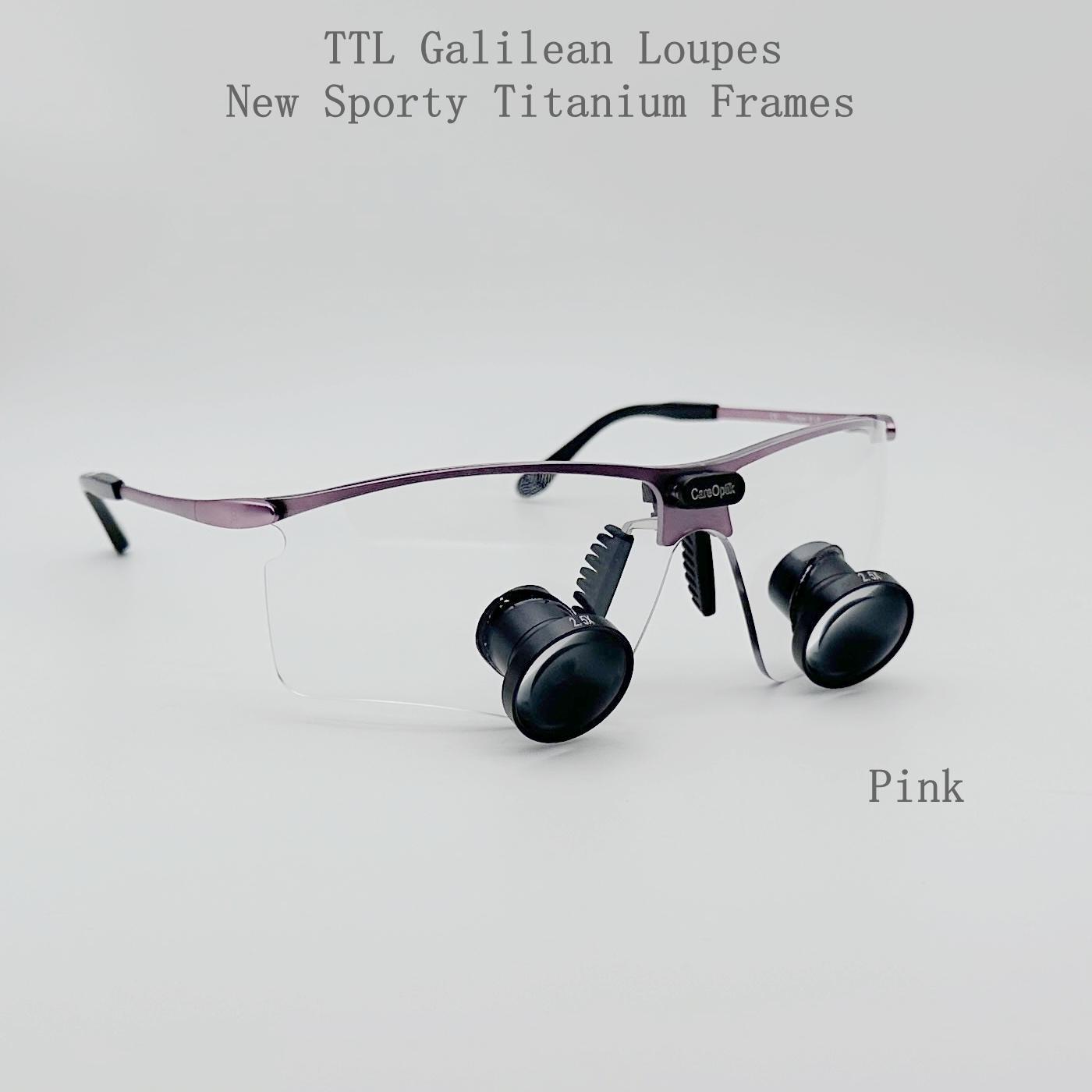 TTL Dental loupes Surgical loupe 2.5x 3.0x 3.5x New Sporty Titanium Frames
