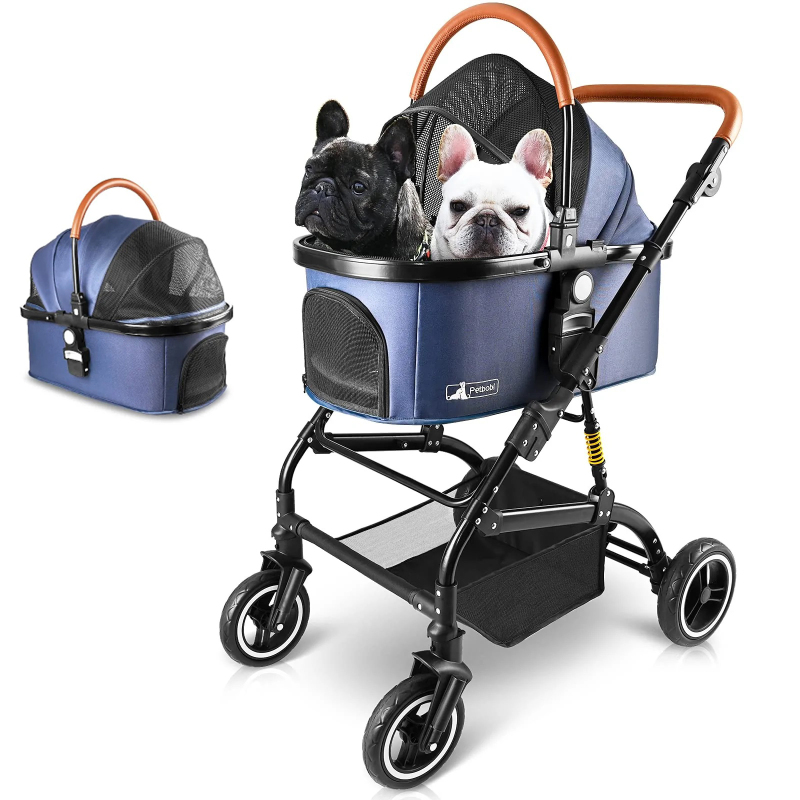 Double Pet Strollers for Small Dogs