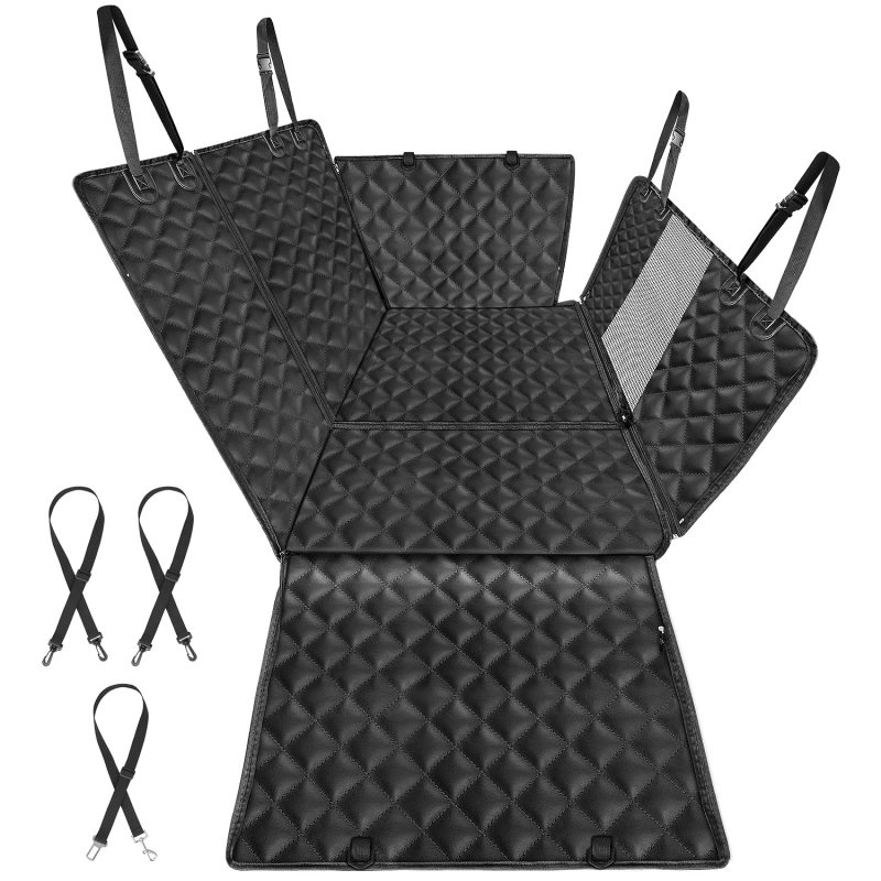 4-in-1 Dog and Car Seat Cover for Back Seat