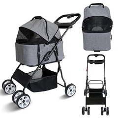 3-in-1 Folable Pet Trolley
