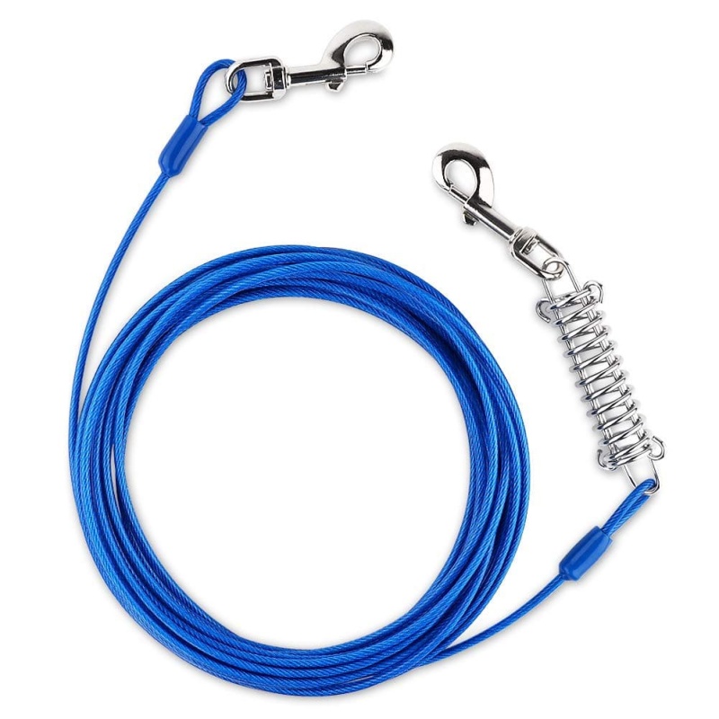 20FT,30 ft Tie Out Cable for Large Dog