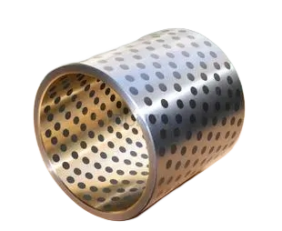 Steel-bronze composite bushing
