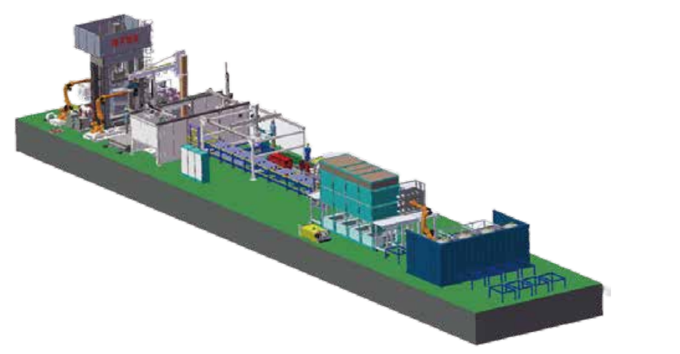 PEM制氢电堆组装生产线