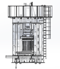 大型PEM电堆组装伺服液压机