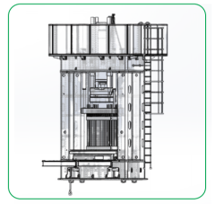 PEM Electrolyzed Water / All Vanadium Cell Stack Assembly Servo Press