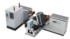 Horizontal double-action stack assembly servo press