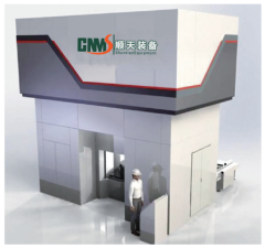 Metal plate liquid forming machine