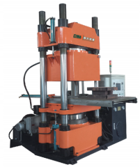 High temperature vacuum hot forming press