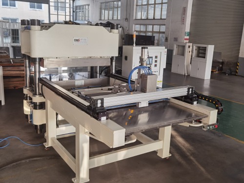 Membrane composite hot/cold press