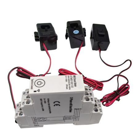 3 phase wifi power meter with no screen