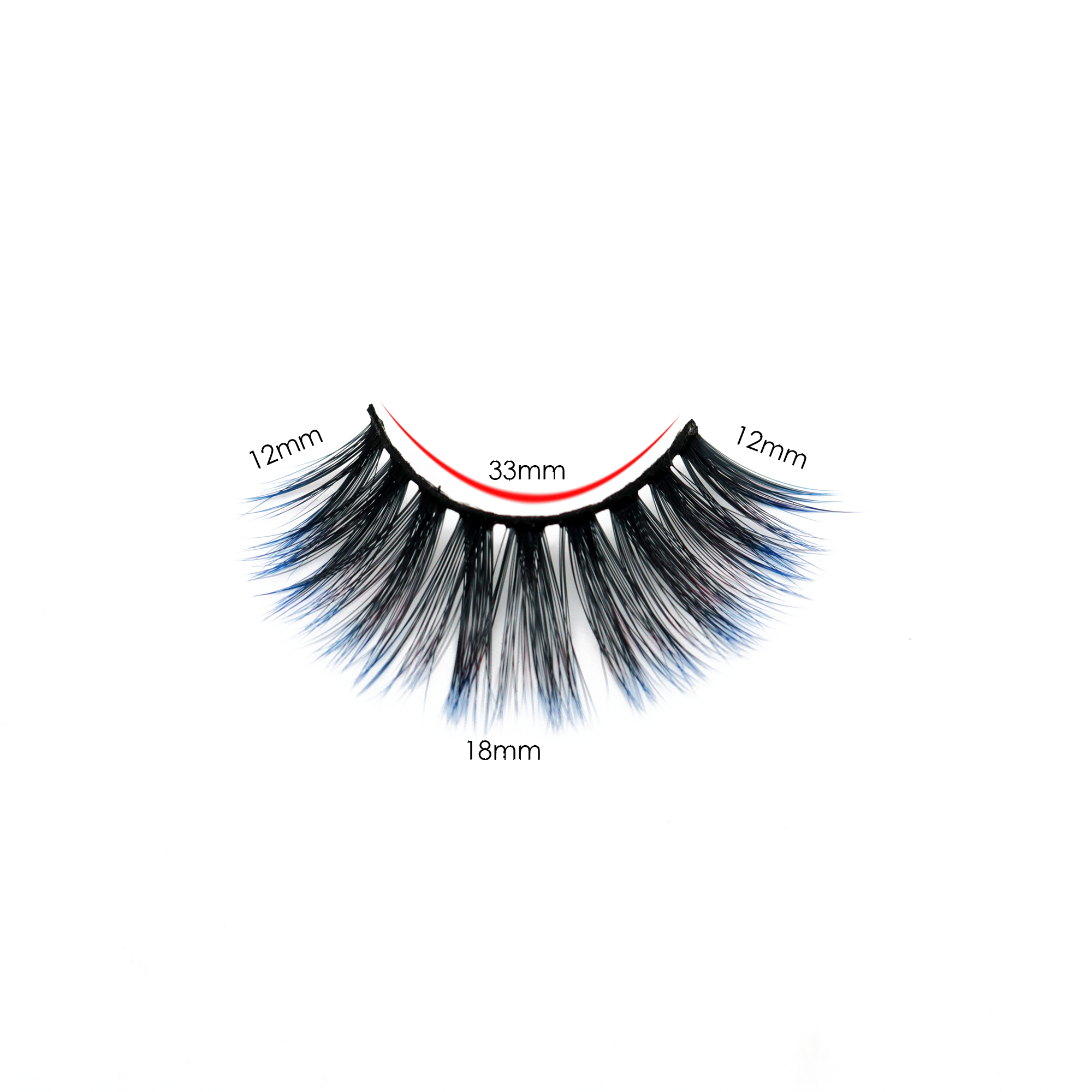 Colorful eyelashes