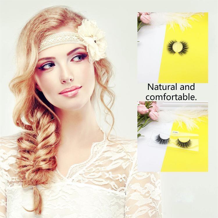 High quality 3D Mink eyelashes-LD006